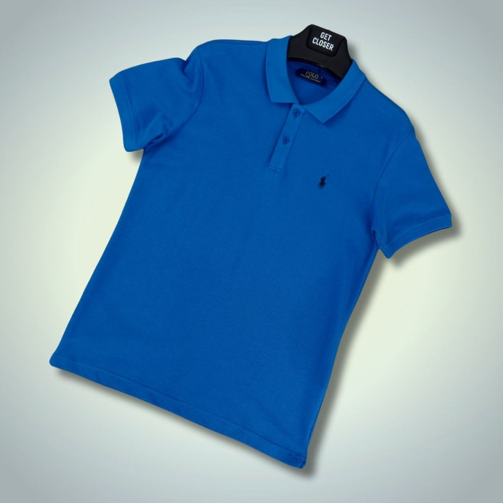 Tricou polo bărbați Ralph Lauren, albastru. Calitate premium