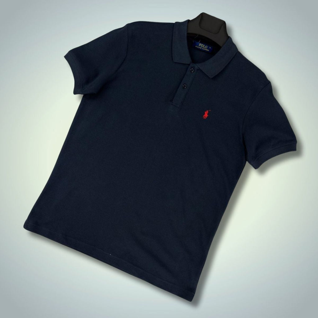 Tricou polo bărbați Ralph Lauren, albastru închis. Calitate premium