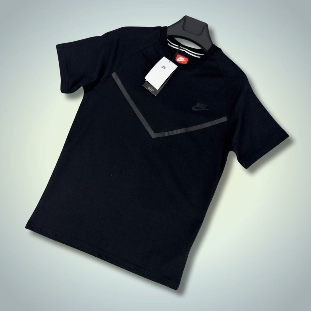 Tricou bărbați Nike Tech Fleece, negru. Calitate premium
