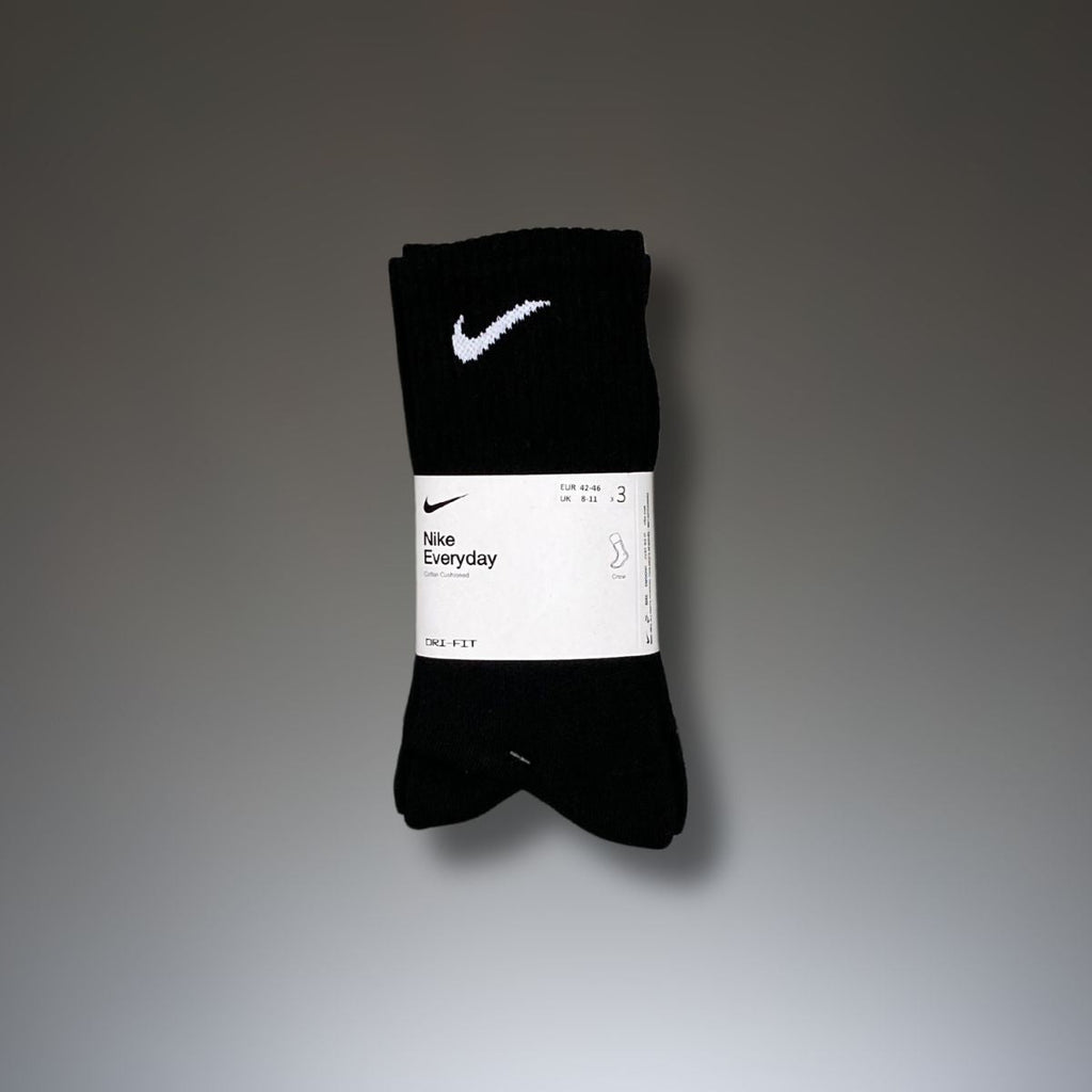 Nike Everyday șosete, negru. 3-pack