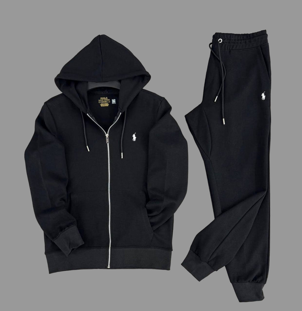 Trening bărbătesc Polo, negru