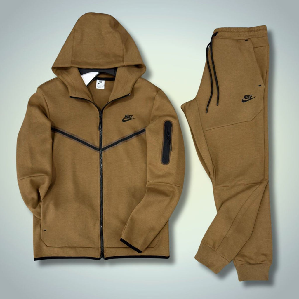 Trening Nike Tech Fleece pentru bărbați, maro. Calitate premium