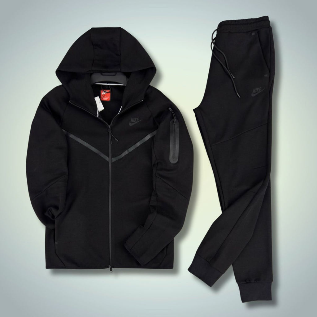 Trening pentru bărbați Nike Tech Fleece, negru. Model 2024. Calitate premium