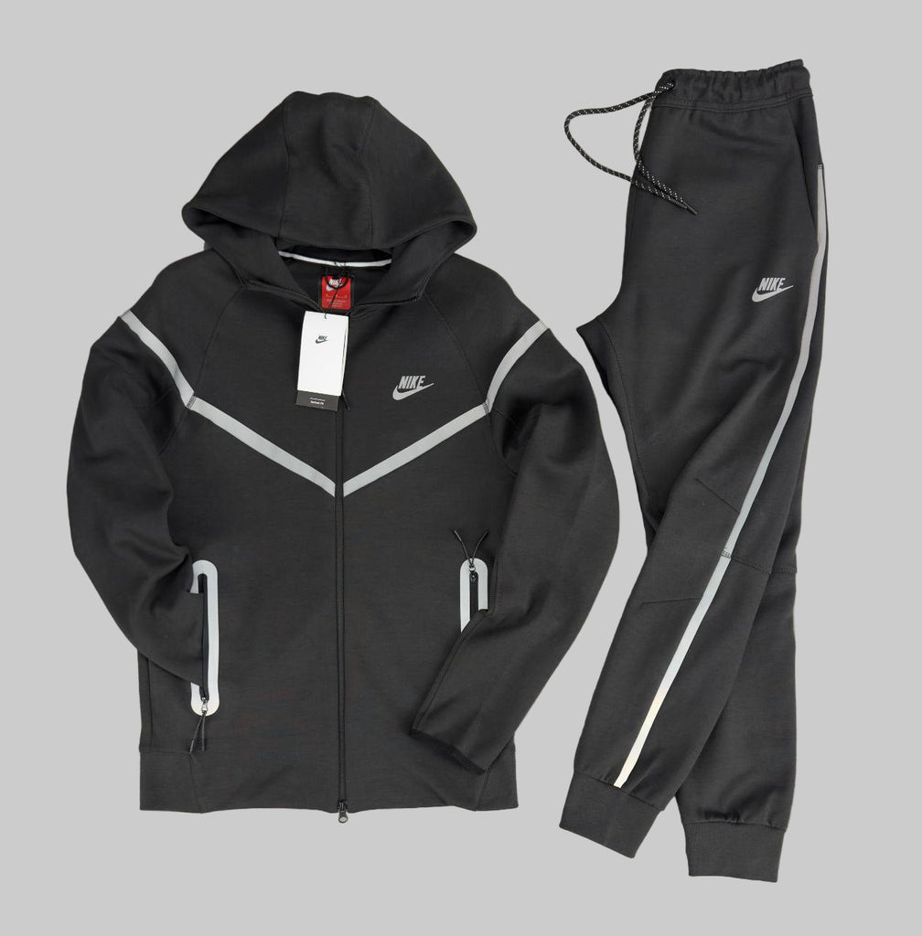 Trening Nike Tech Fleece pentru bărbați, reflectorizant, grafit. Calitate premium