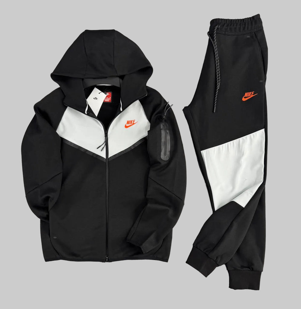 Trening bărbăti Nike Tech Fleece, negru și ecru