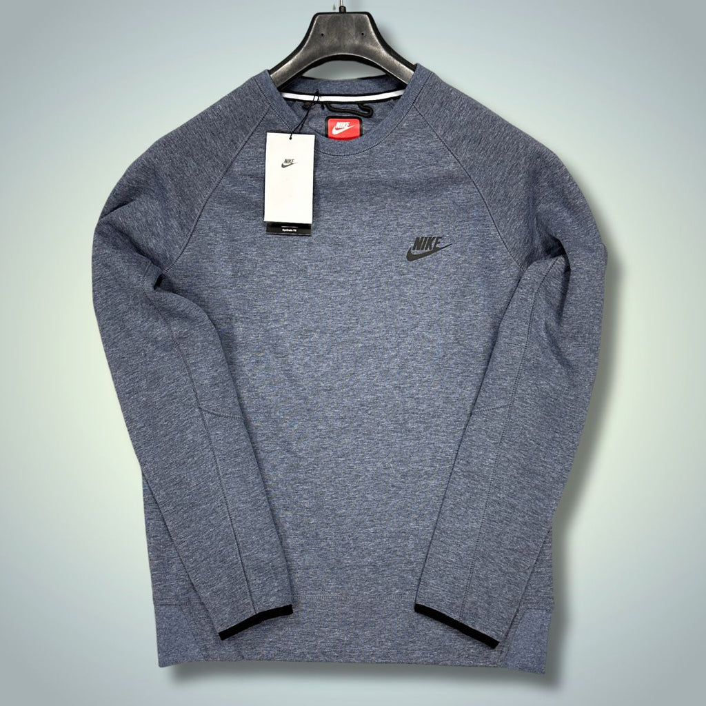 Bluză Nike Tech Fleece pentru bărbați, albastru. Calitate premium