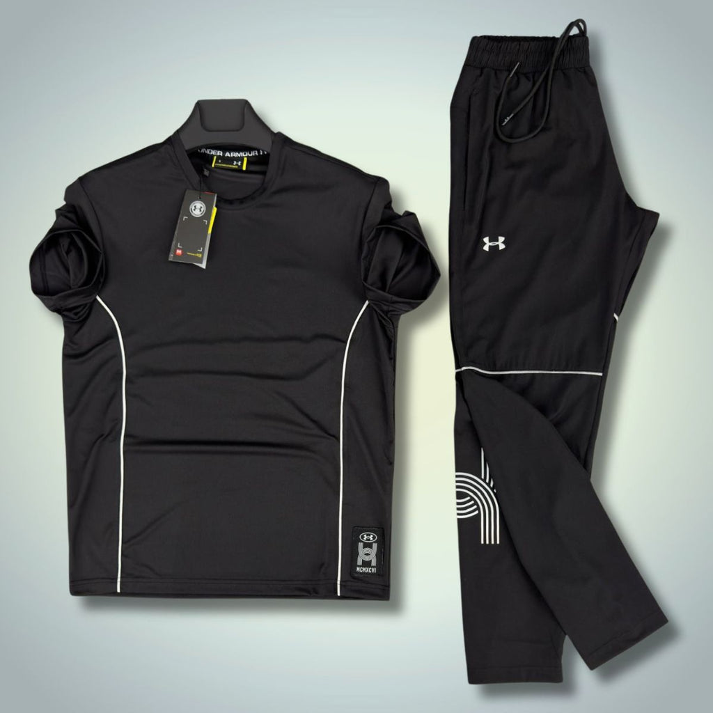 Set de vara Under Armour, Negru. Calitate premium