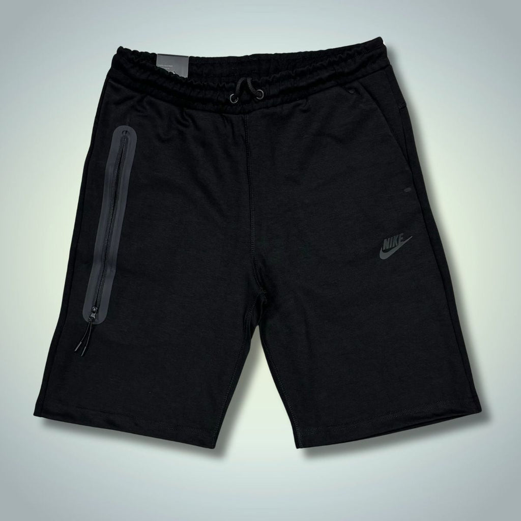 Pantaloni scurți sport Nike Tech Fleece 2024 pentru bărbați, negru. Calitate premium