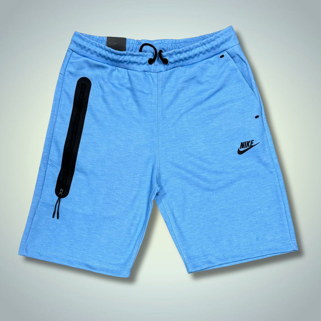 Pantaloni scurți sport Nike Tech Fleece 2024 pentru bărbați, albastru. Calitate premium