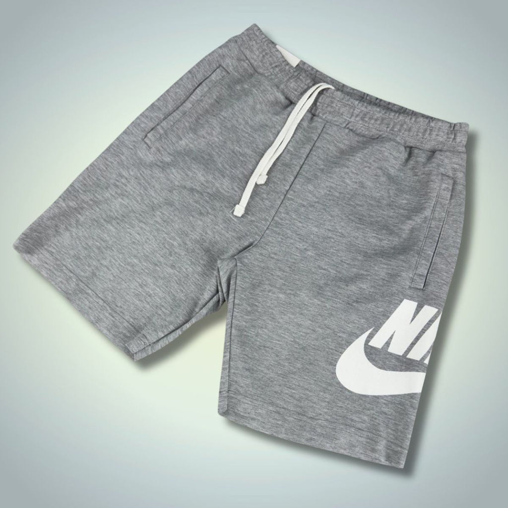 Pantaloni scurți Nike pentru bărbați, Gri Clasic, Logo Mare. Factory outlet