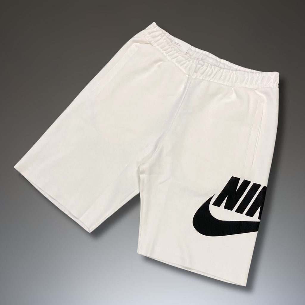 Pantaloni scurți Nike pentru bărbați, Fildeș, Logo Mare. Factory outlet