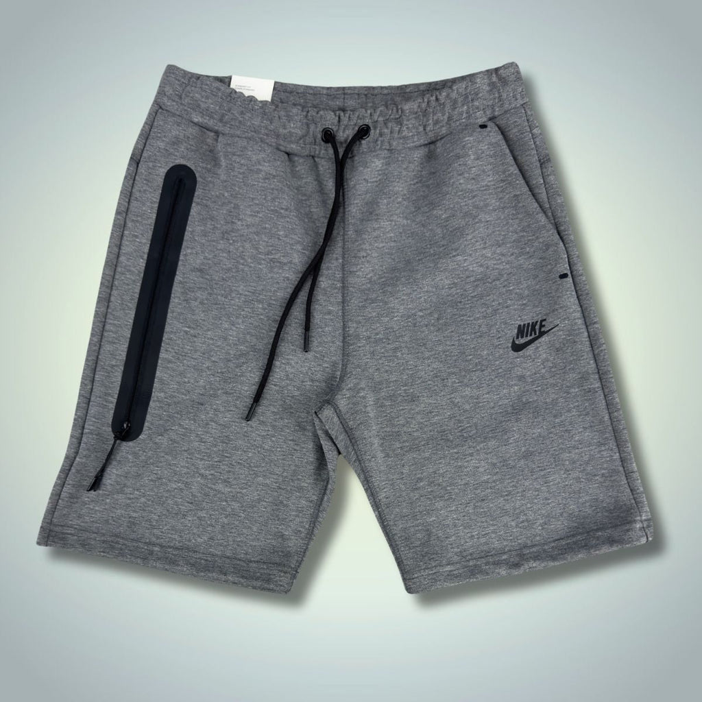 Pantaloni scurți sport Nike Tech Fleece 2024 pentru bărbați, gri. Calitate premium