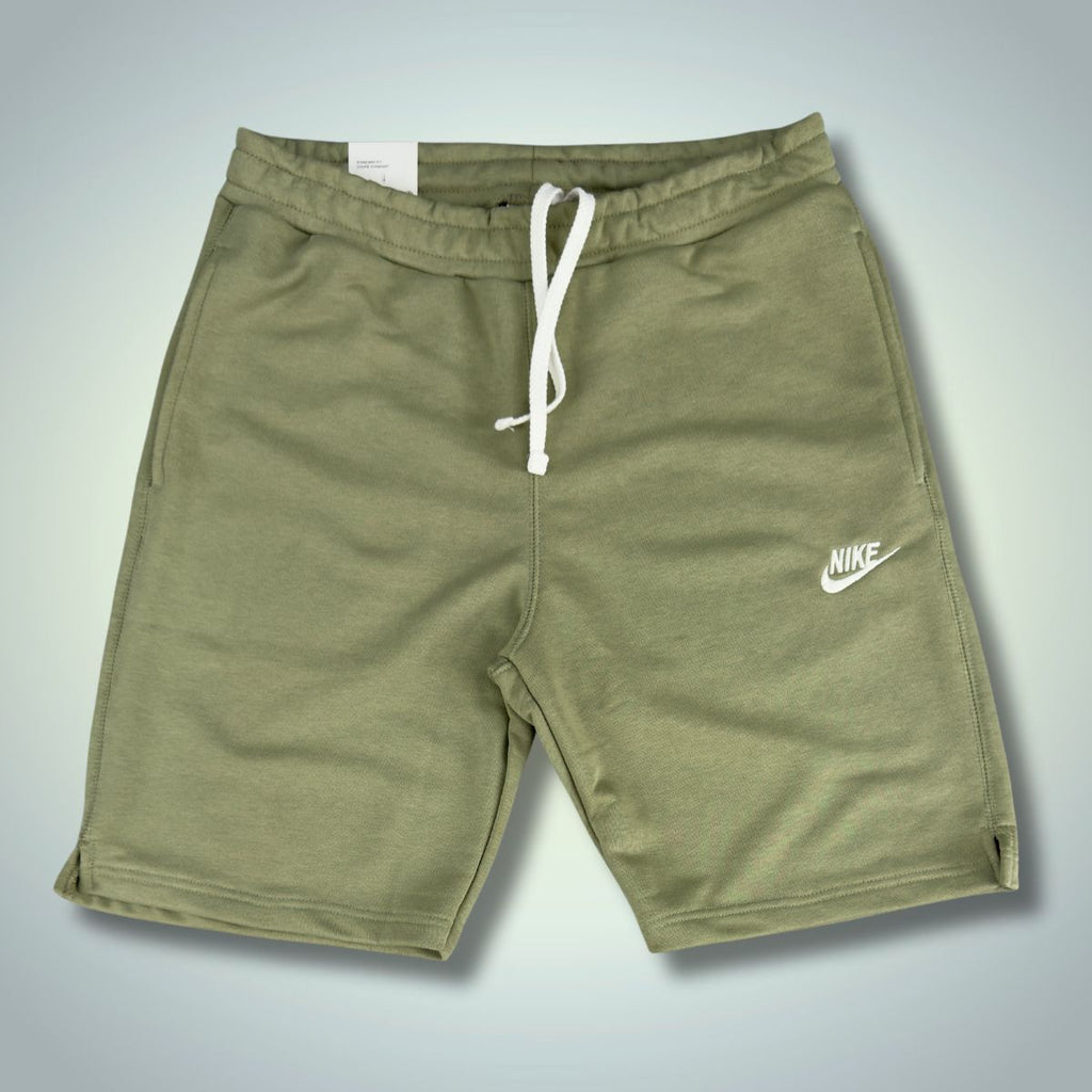 Pantaloni scurți Nike Classic pentru bărbați, verde măsliniu. Calitate premium