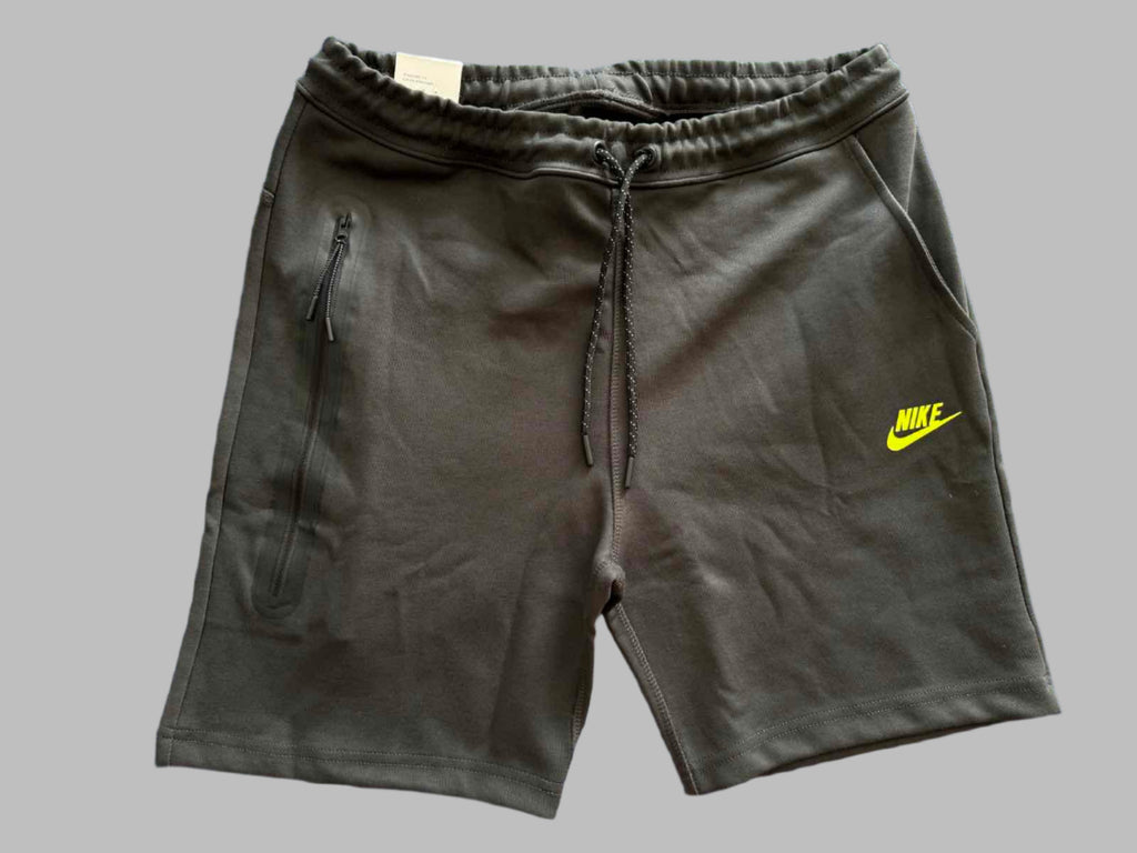 Pantaloni scurți sport Nike Tech Fleece pentru bărbați, grafit