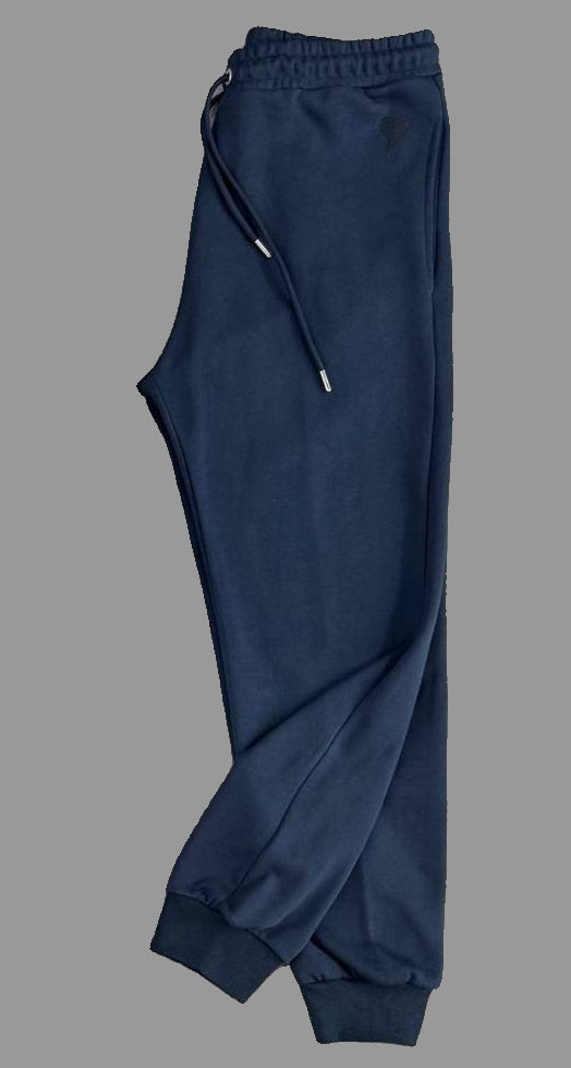 Pantaloni de trening AMI pentru bărbați, albastru închis