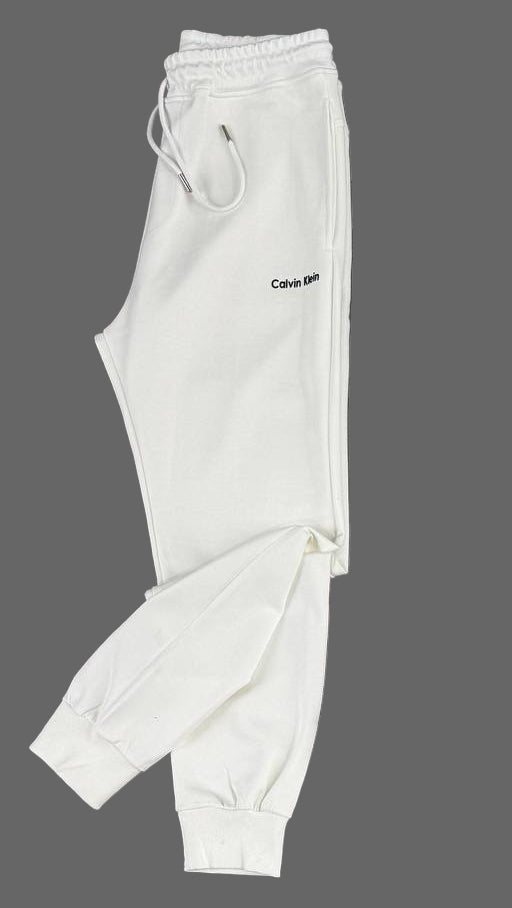 Pantaloni de trening Calvin Klein pentru bărbați, ecru