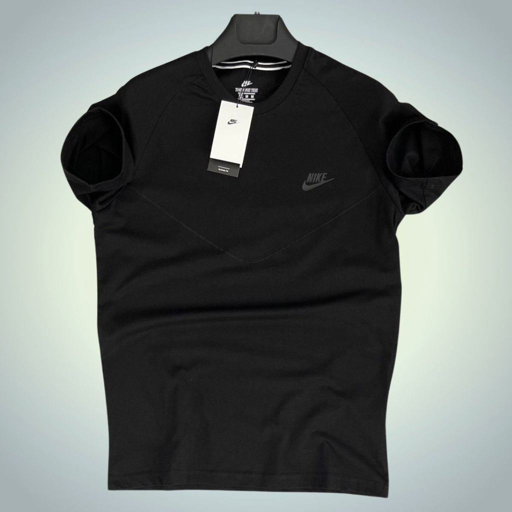 Tricou bărbați Nike Tech Fleece, Negru, Model 2024. Calitate premium