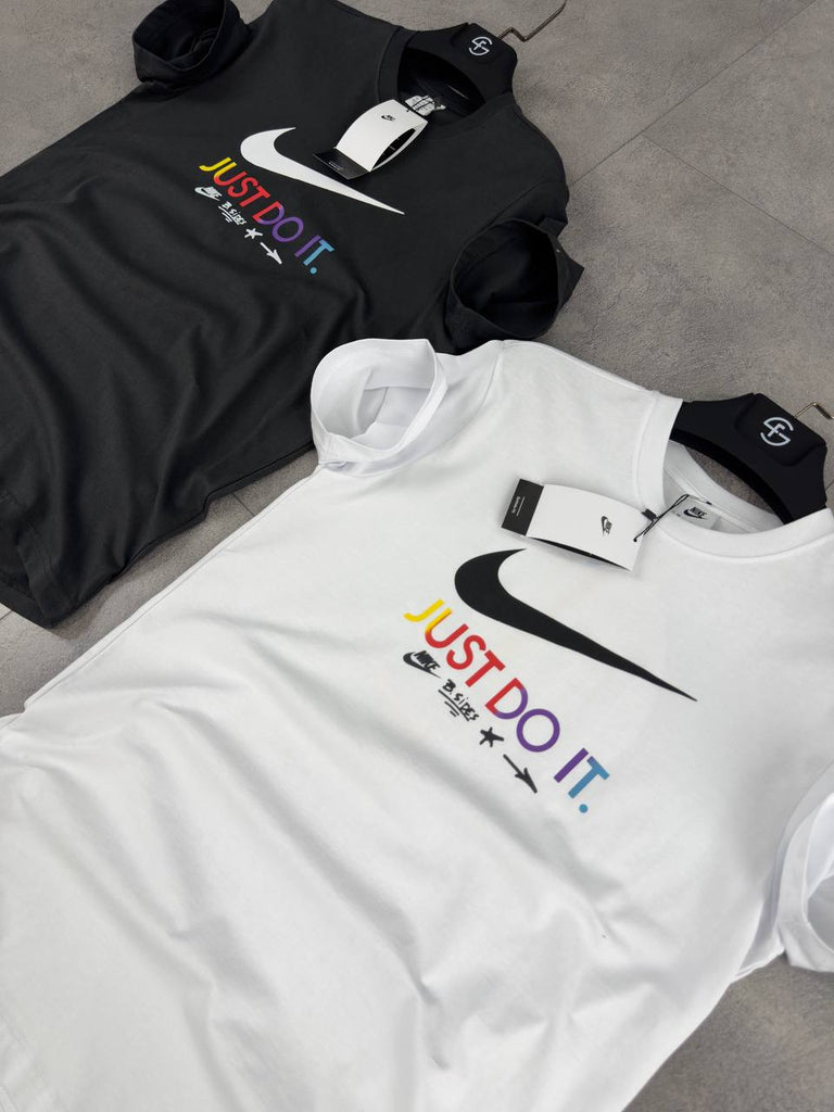 Tricou bărbați Nike "Just do it", grafit