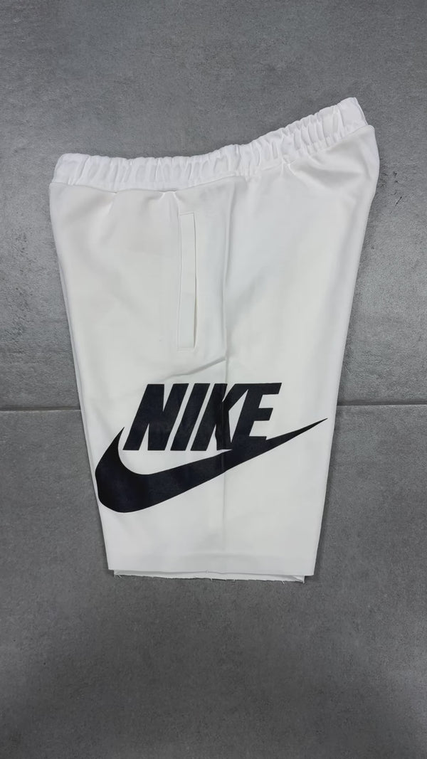 Pantaloni scurți Nike pentru bărbați, Fildeș, Logo Mare. Factory outlet