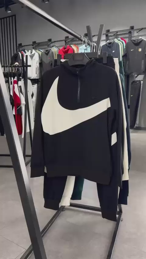 Trening Nike pentru bărbați, logo mare, negru. Calitate premium
