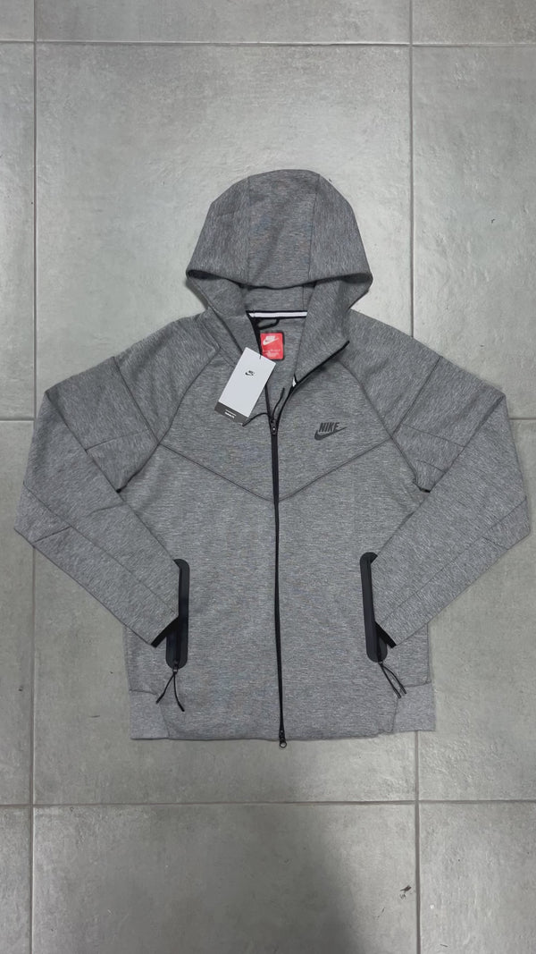 Bluză Nike Tech Fleece pentru bărbați, gri. Model 2023. Calitate premium