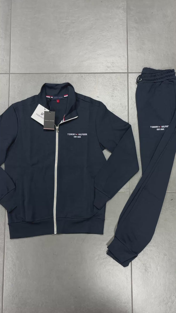 Trening Tommy Hilfiger pentru bărbați, albastru închis. Calitate premium