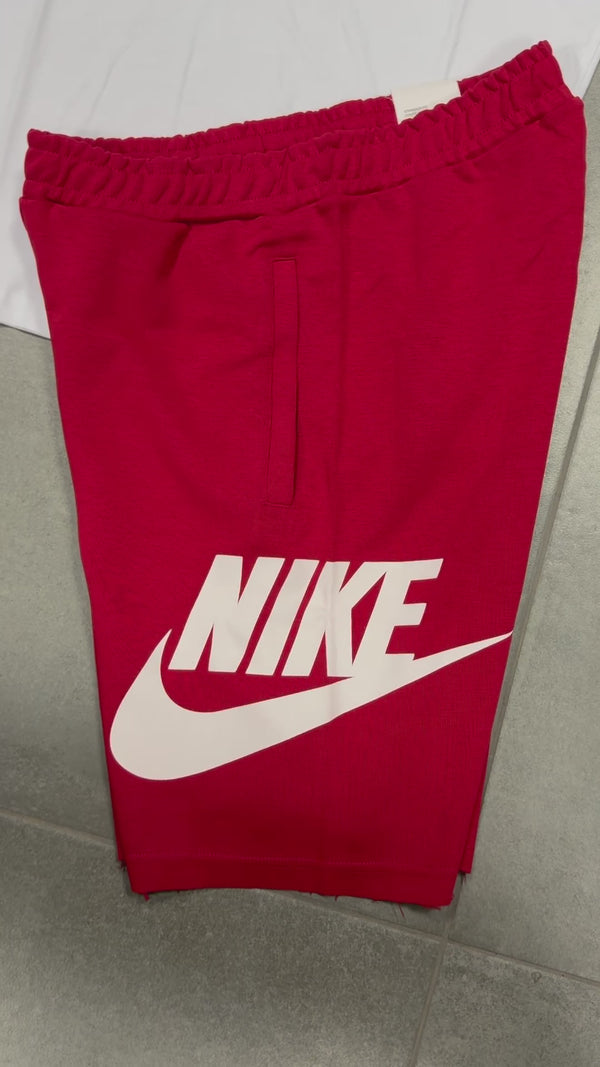 Pantaloni scurți Nike pentru bărbați, Roșu, Logo Mare. Factory outlet