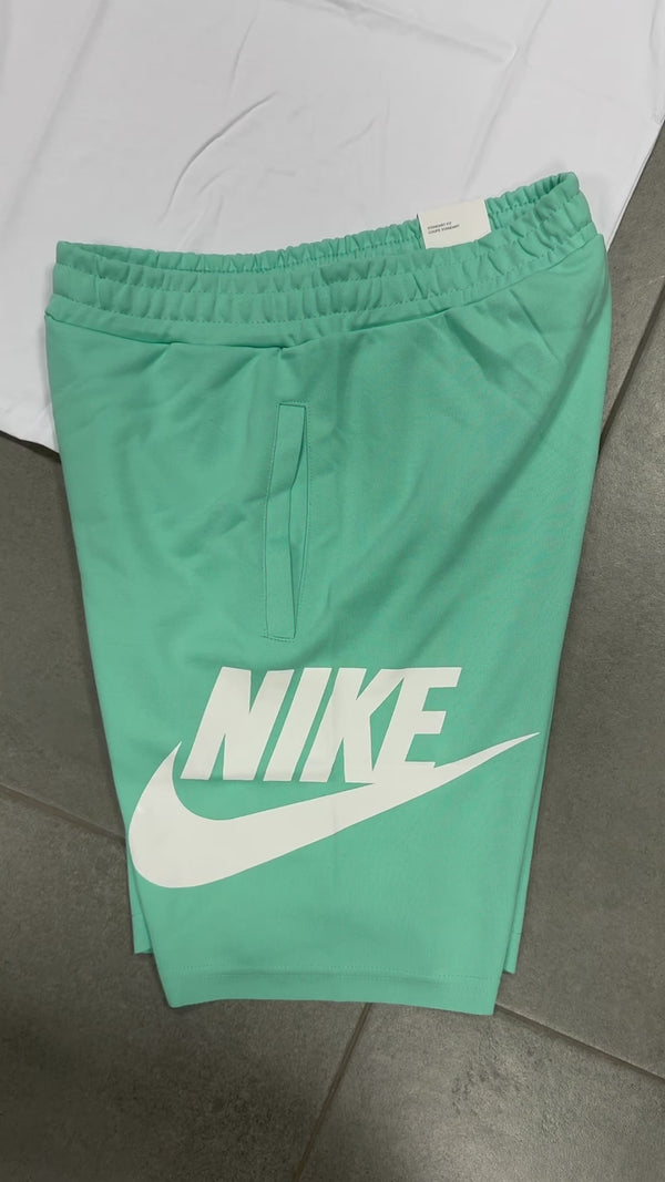 Pantaloni scurți Nike pentru bărbați, Turcoaz, Logo Mare. Factory outlet