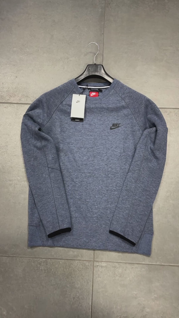 Bluză Nike Tech Fleece pentru bărbați, albastru. Calitate premium