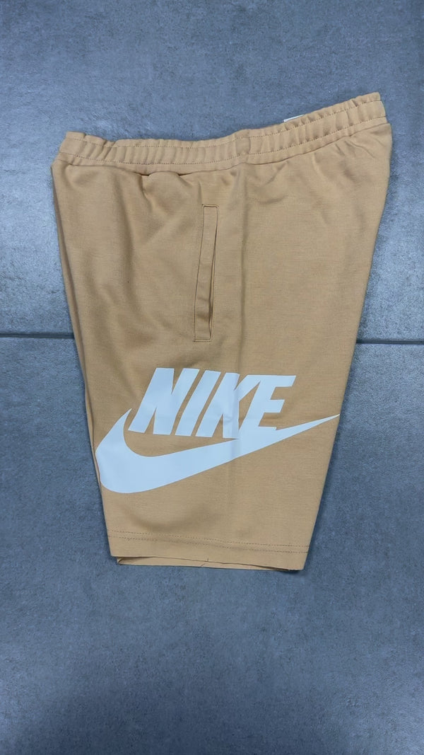 Pantaloni scurți Nike pentru bărbați, Bej, Logo Mare. Factory outlet